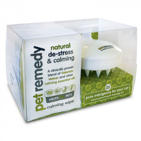 Pet Remedy Cat Luxury Grooming & Massage Kit - Луксозен комплект Pet Remedy за груминг и масаж за котки